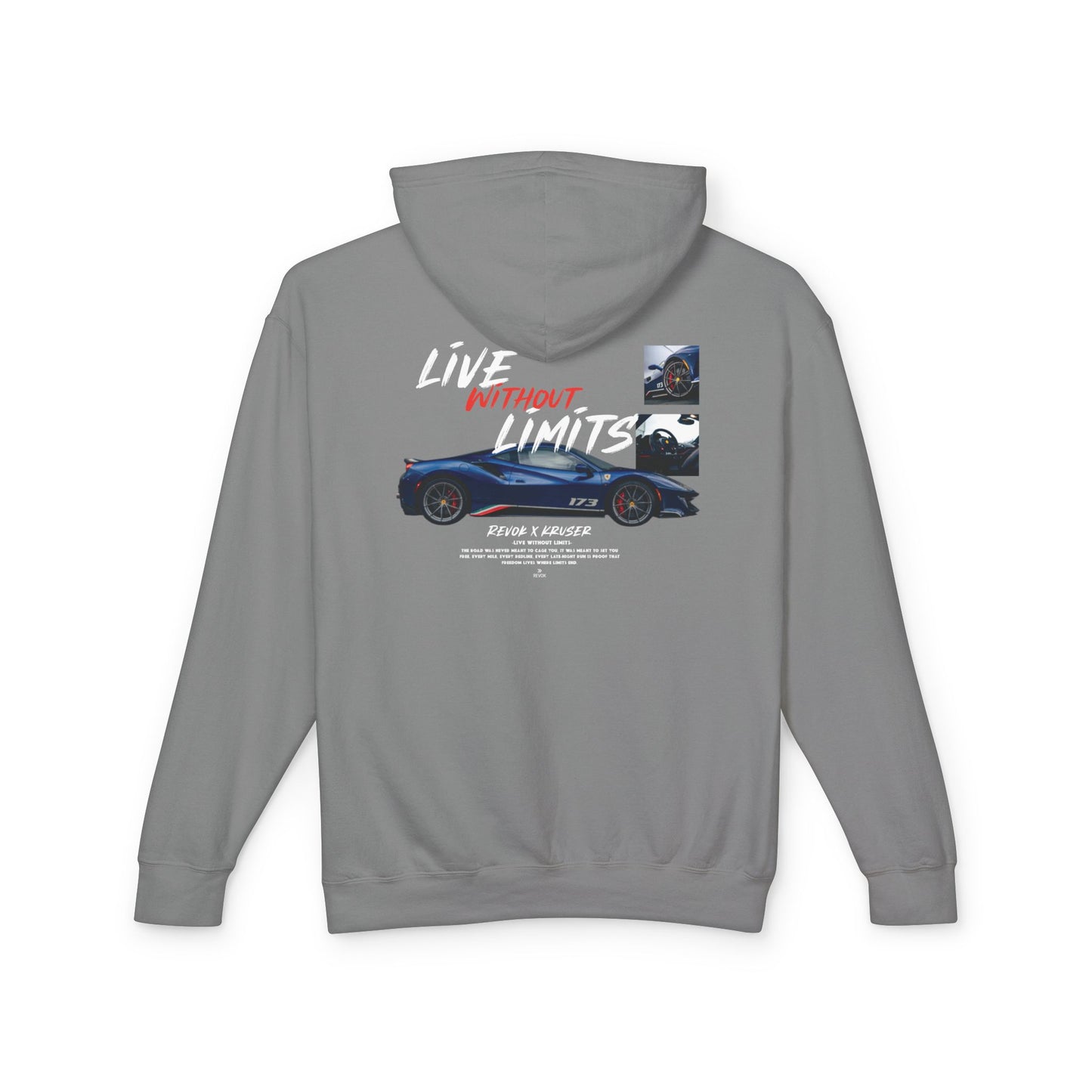 Revok x Kruser | -Live Without Limits- | Hoodie